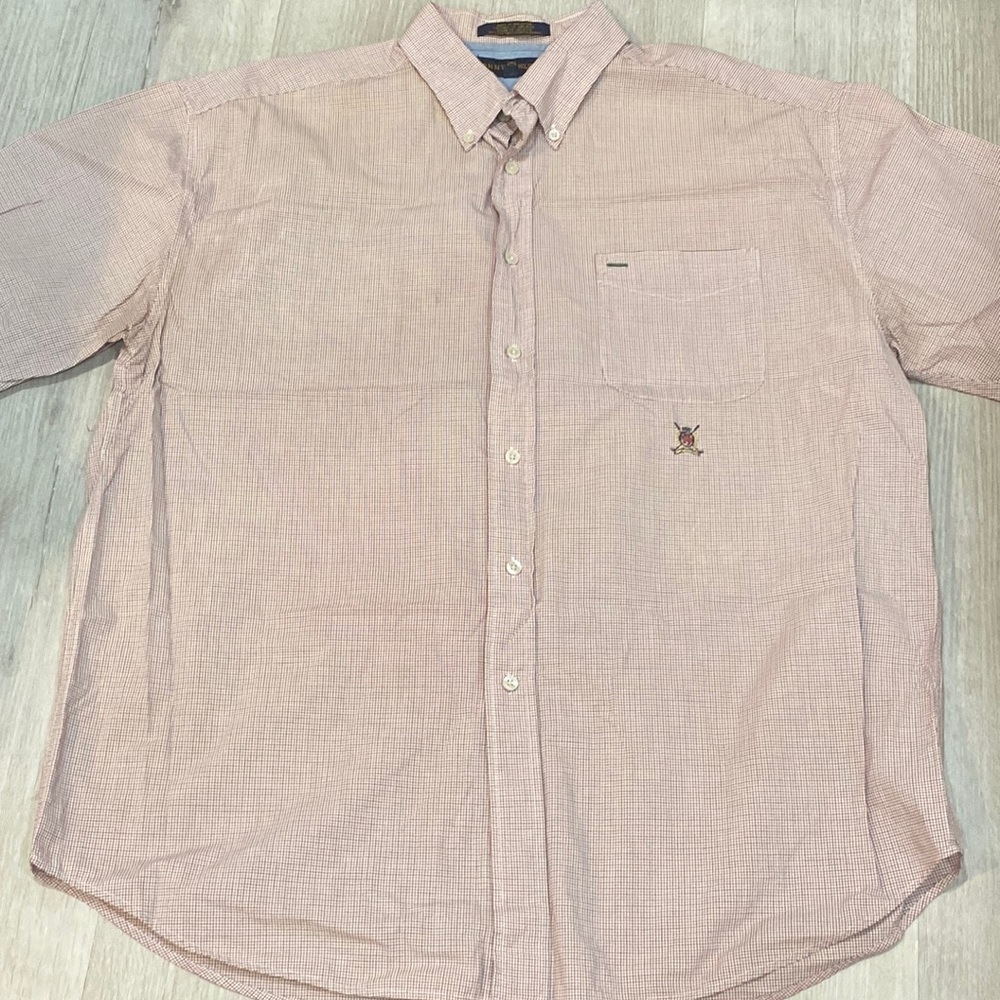 Tommy Hilfiger Mens Golf XL button down shirt